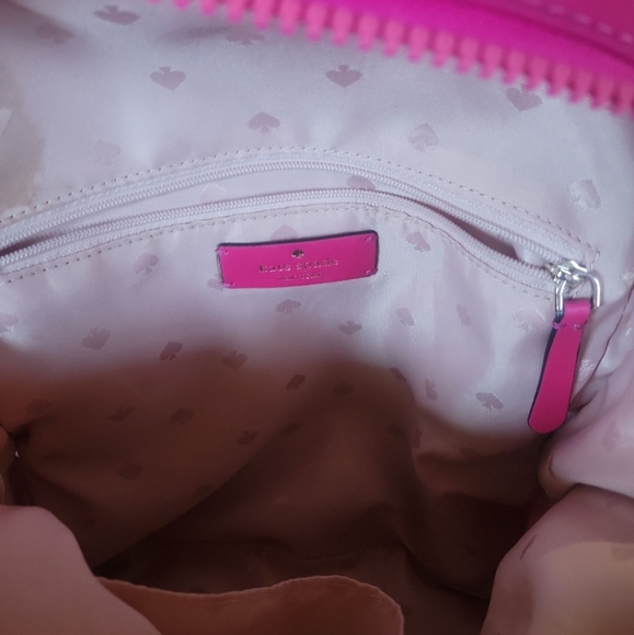 Kate Spade New York Karissa Nylon Magenta/Hot Pink Medium Backback - Picture 6 of 11